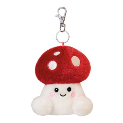 Aurora Palm Pals, jucarie de plus tip breloc, Ciuperca, 10 cm