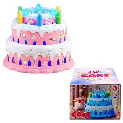 Baloane de sapun, cu baterii, Tort