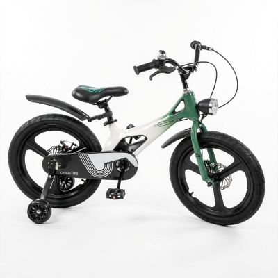 Bicicleta copii, cadru magneziu, nr. 18, turcoaz