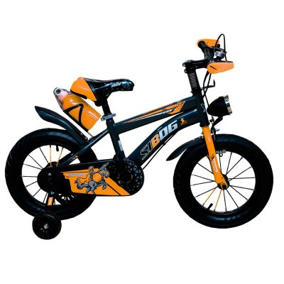 Bicicleta copii, nr. 12, portocaliu