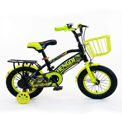 Bicicleta copii, nr. 14, galben