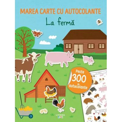 Marea carte cu autocolante. La ferma