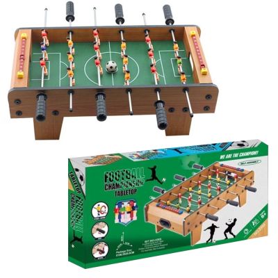 Masa de fotbal, din lemn, 60. 5x30. 5x18. 5 cm