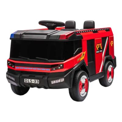 Masina pompieri cu acumulator + RC, 2 motoare, 12V, 4. 5A