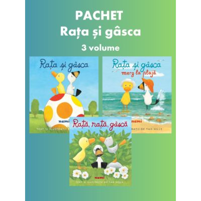 Pachet Rata si gasca 3 vol. - Tad Hills