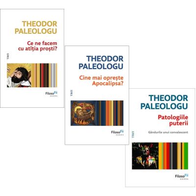Pachet 3 carti: Ce ne facem cu atitia prosti?, Patologiile puterii si Cine mai opreste Apocalipsa? - Theodor Paleologu