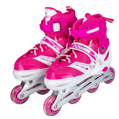 Role pentru copii, roti PVC, S (30-33), roz