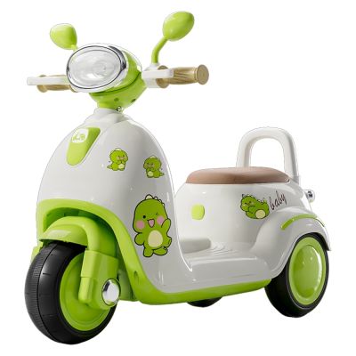 Scuter cu acumulator, 1 motor, 6V, 4A, verde