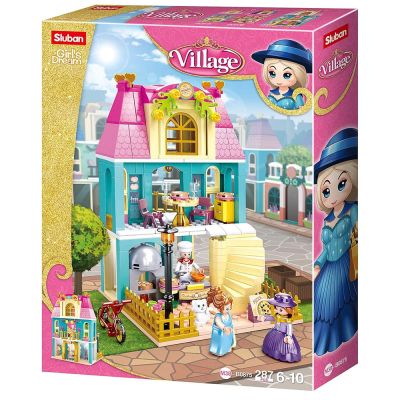 Set de constructie Girl's Dream, 287 piese, Pizzerie - Sluban