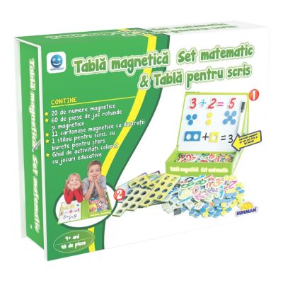 Smile Games - Joc educativ matematic pe tableta magnetica