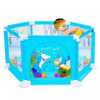 Tarc de joaca, baieti + 50 mingiute, 135x135x62. 6 cm