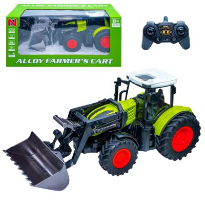 Tractor cu RC + incarcator cupa, 29x11.5x12 cm