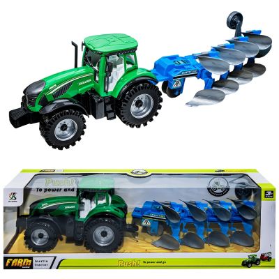 Tractor + plug, cu frictiune