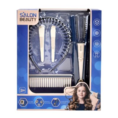 Accesorii frumusete, Placa de par + accesorii, 5 piese/set