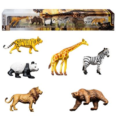 Animale salbatice, 6 buc/set