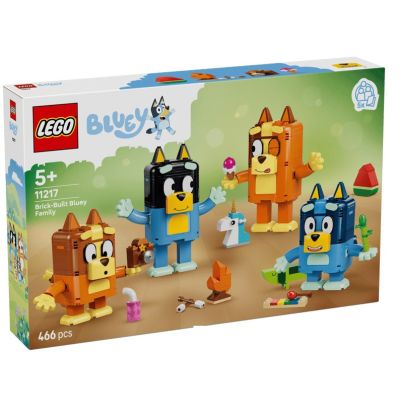 LEGO Bluey. Familia lui Blue din caramizi 11217, 466 piese