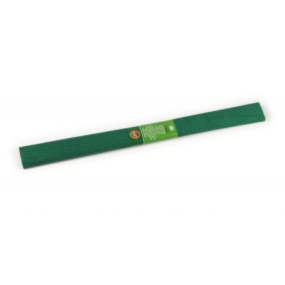 Hartie creponata, 200x50 cm, Verde Inchis, 10buc/set, Koh-I-Noor