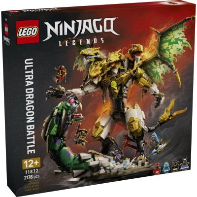 LEGO Ninjago. Impresionanta bătălie a dragonului 71872, 2178 piese