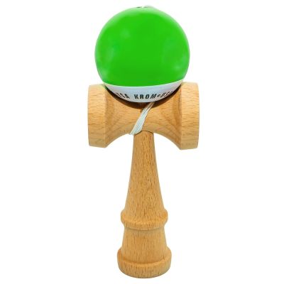 Kendama din lemn PKU, verde