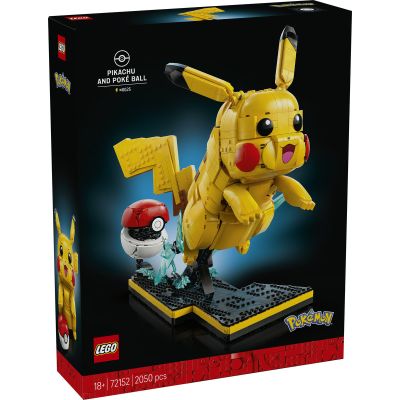 LEGO Pokemon. Pikachu si Poke Ball 73152, 2050 piese