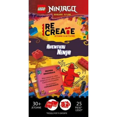 LEGO RECREATE NINJAGO. Aventuri Ninja