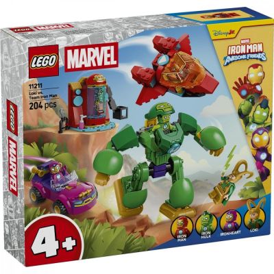 LEGO Marvel Super Heroes. Loki vs Echipa lui Iron Man 11211, 204 piese