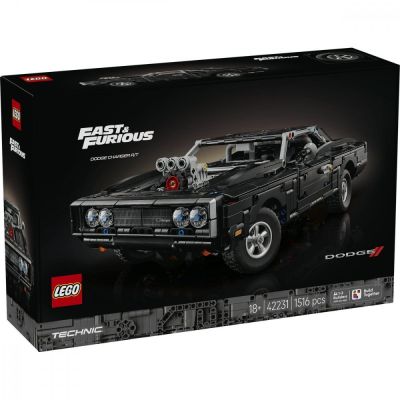 LEGO Technic. Masina Dodge Charger R/T din Fast and Furious 42231, 1516 piese