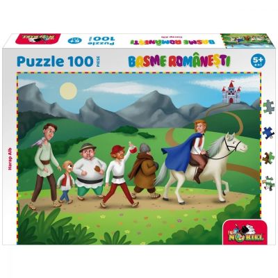 Puzzle, 100 piese, Harap Alb, Colectia Basme Romanesti, Noriel