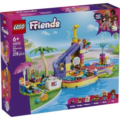 LEGO Friends. O zi distractiva in parcul acvatic 42676, 278 piese