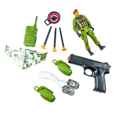 Play set militar + figurina soldat