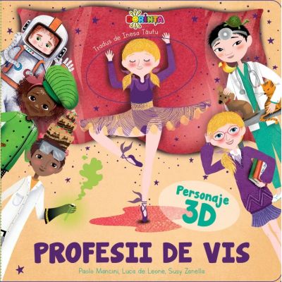 Profesii de vis cu personaje 3D