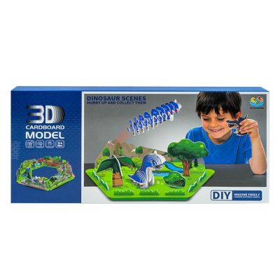 Puzzle Dinozauri 3D