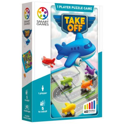 Joc de logica Smart Games Take Off, cu 60 de provocari, editie internationala