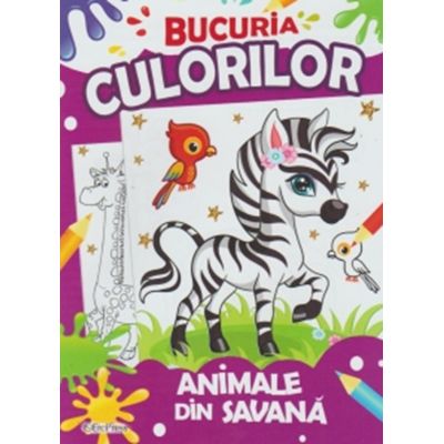 Bucuria culorilor. Animale din savana