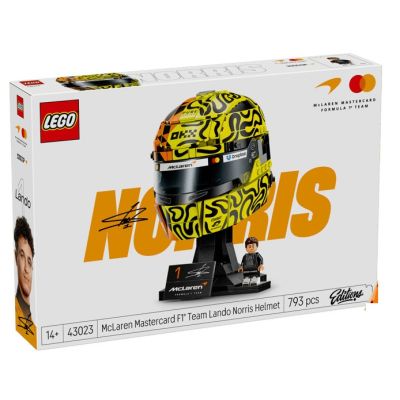 LEGO Edition s. Casca lui Lando Norris McLaren Team Formula 1 43023, 793 piese