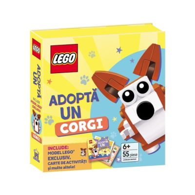 LEGO Adopta un Corgi. Activitati pentru micii iubitori de animale