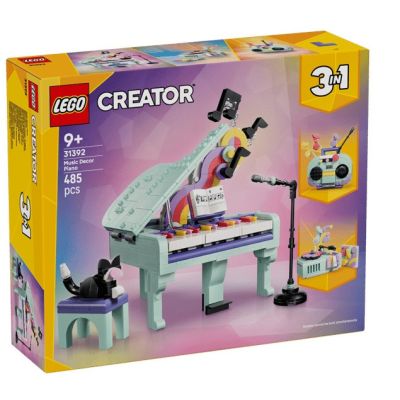 LEGO Creator. Pian decorativ cu o pisica 31392, 485 piese