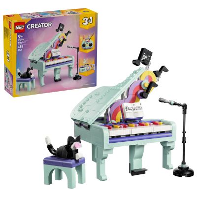LEGO Creator. Pian decorativ cu o pisica 31392, 485 piese