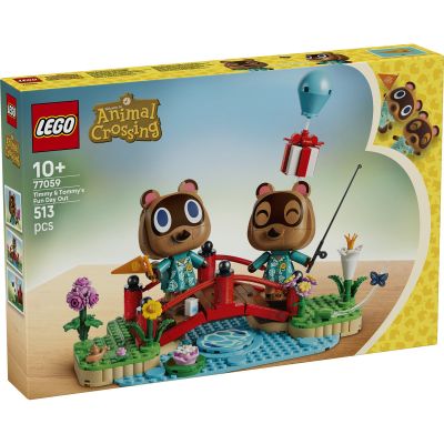 LEGO Animal Crossing. Ziua distractiva a lui Timmy si Tommy 77059, 513 piese