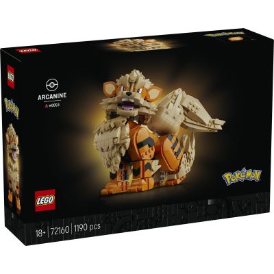 LEGO Pokemon. Arcanine 72160, 1190 piese