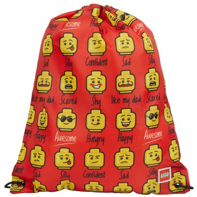 Sac sport LEGO Minifigurine Rosu 20353-2623