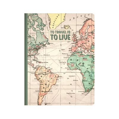 Carnet Large, Lined Travel Legami