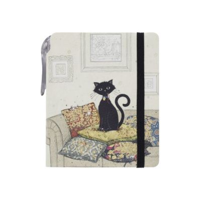 Carnet + pix Bug Art, Chat et Coussins,, Kiub