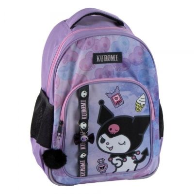 Ghiozdan Cerda Kuromi, 32cm, 2 compartimente, 32x42x15cm, 630855