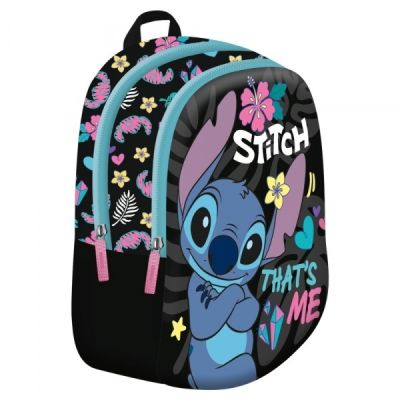 Ghiozdan gradinita St. Majewski Stitch, 30 cm, 2 compartimente, D6, 696435