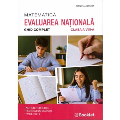 Matematica. Ghid complet pentru Evaluarea Nationala 2027, clasa a 8-a - Daniela Stoica
