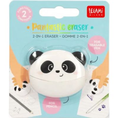 Set 2 in 1 Radiera si ascutitoare Panda Legami