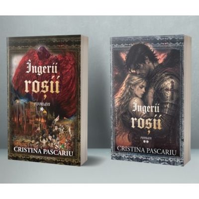 SET. Ingerii rosii. Roman (vol. 1 si 2) - Cristina Pascariu