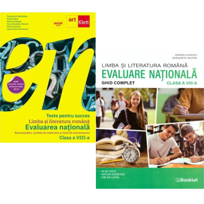 Pachet Evaluarea Nationala 2027. Limba si Literatura Romana. Teste pentru succes si Ghid complet pentru Evaluarea Nationala - Florentina Samihaian, Marinela Pantazi