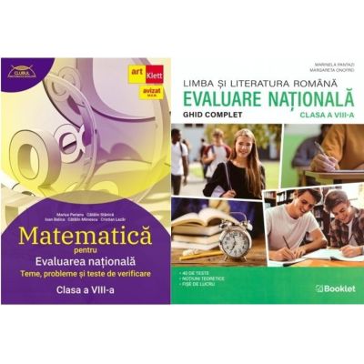 Pachet Evaluarea Nationala 2027. Limba si literatura romana si Matematica - Marinela Pantazi, Marius Perianu